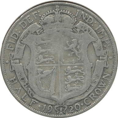 1920 HALFCROWN (F) - Halfcrown - Cambridgeshire Coins