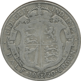 1920 HALFCROWN (F) - Halfcrown - Cambridgeshire Coins