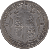 1920 HALFCROWN ( FINE ) 4 - Halfcrown - Cambridgeshire Coins