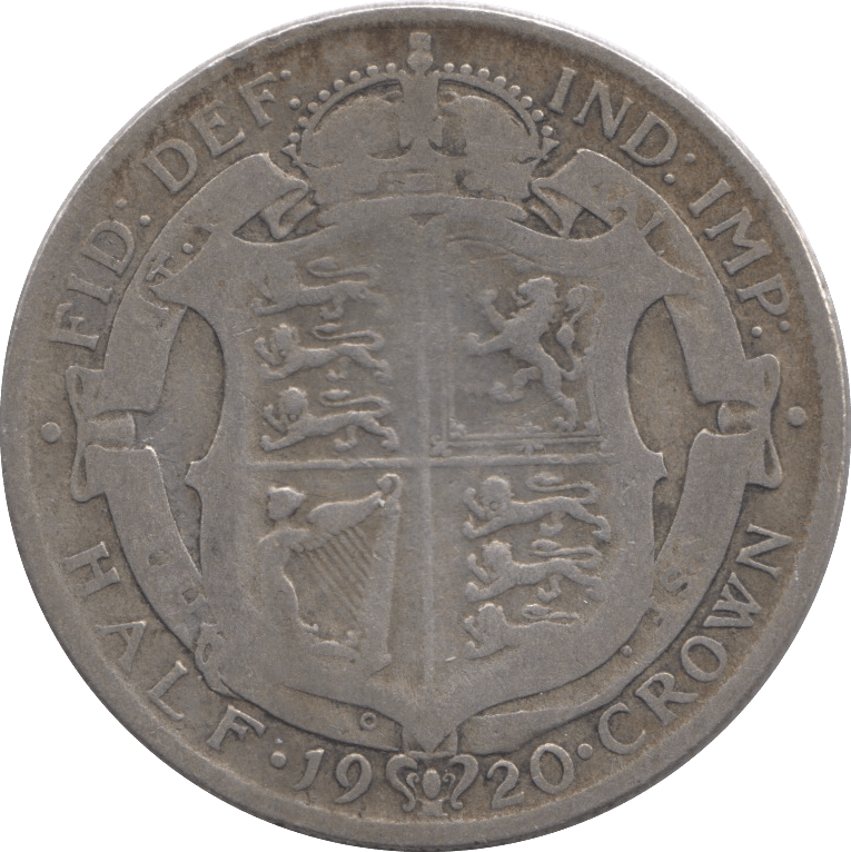 1920 HALFCROWN ( FINE ) - HALFCROWN - Cambridgeshire Coins