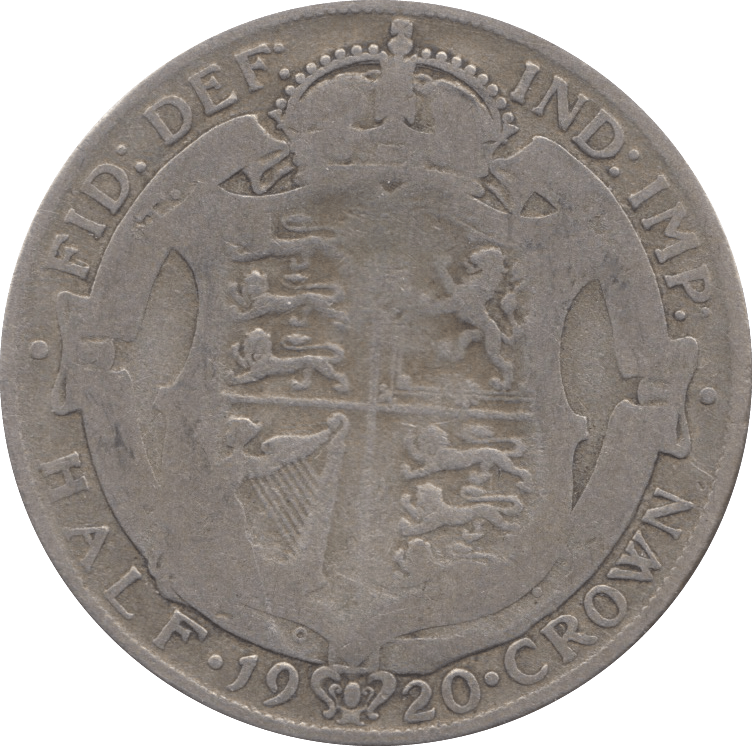 1920 HALFCROWN ( NF ) 2 - Halfcrown - Cambridgeshire Coins