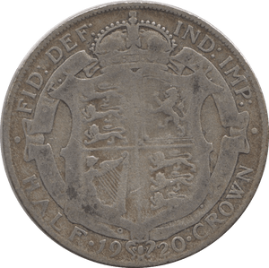 1920 HALFCROWN ( NF ) 3 - Halfcrown - Cambridgeshire Coins