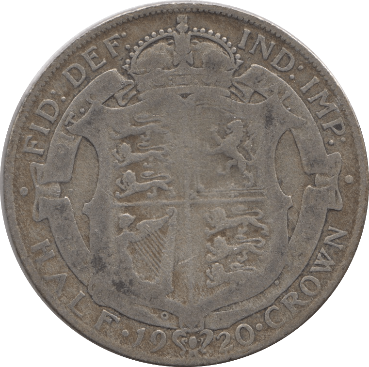 1920 HALFCROWN ( NF ) 3 - Halfcrown - Cambridgeshire Coins