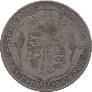 1920 HALFCROWN ( NF ) - HALFCROWN - Cambridgeshire Coins