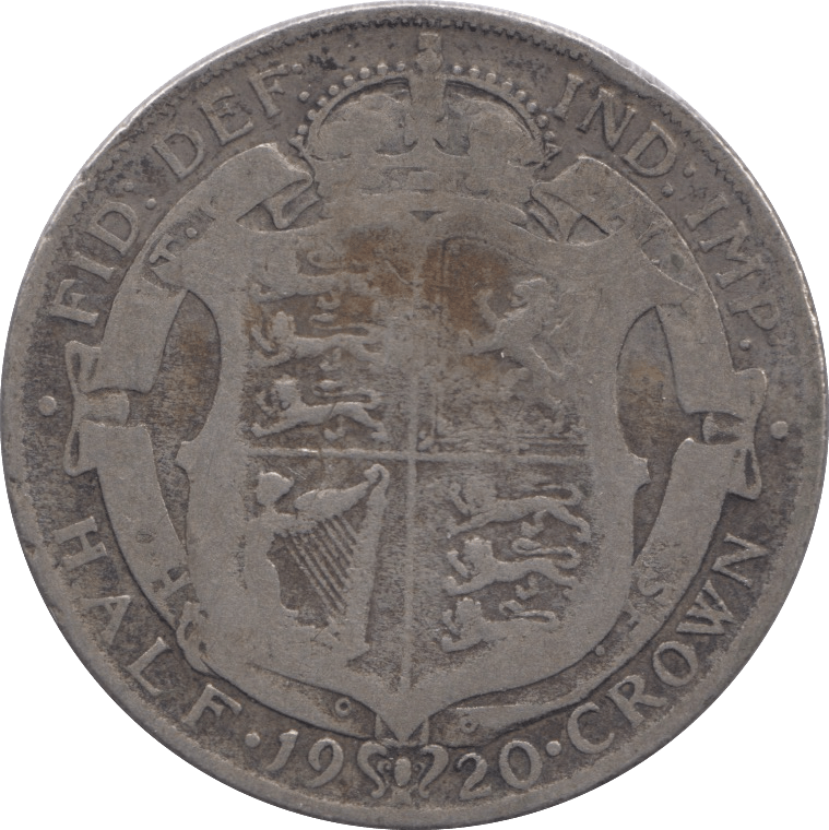 1920 HALFCROWN ( NF ) - HALFCROWN - Cambridgeshire Coins
