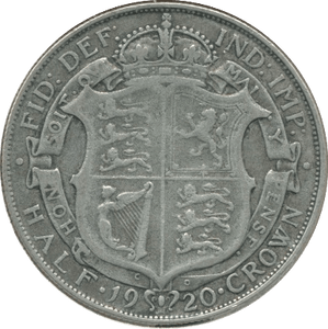 1920 HALFCROWN (VF) - Halfcrown - Cambridgeshire Coins