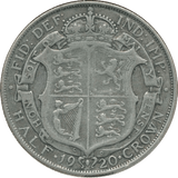 1920 HALFCROWN (VF) - Halfcrown - Cambridgeshire Coins