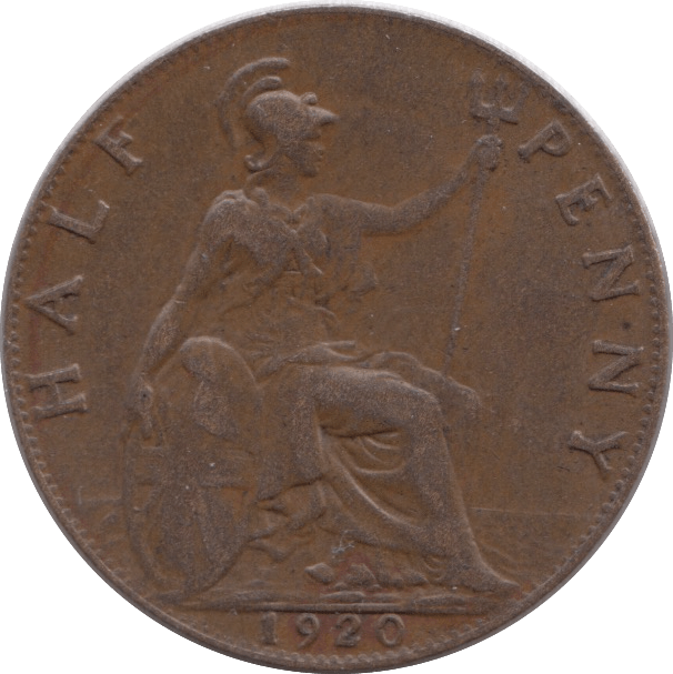 1920 HALFPENNY ( VF ) - HALFPENNY - Cambridgeshire Coins