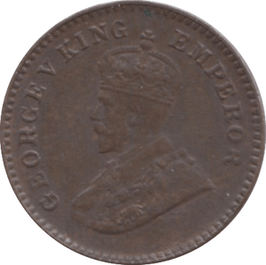 1920 INDIA 1/12 ANNA - WORLD COINS - Cambridgeshire Coins