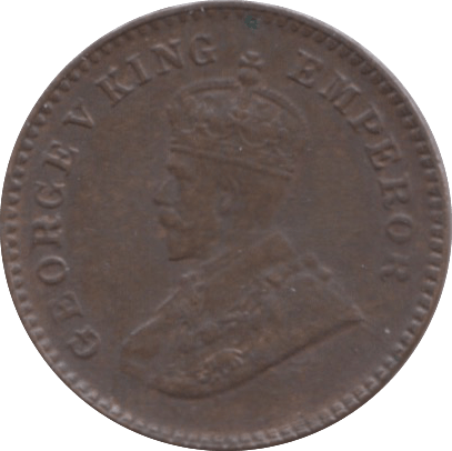 1920 INDIA 1/12 ANNA - WORLD COINS - Cambridgeshire Coins
