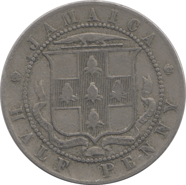 1920 JAMAICA HALF PENNY - WORLD COINS - Cambridgeshire Coins