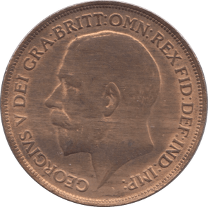 1920 PENNY ( AUNC ) 2 - Penny - Cambridgeshire Coins