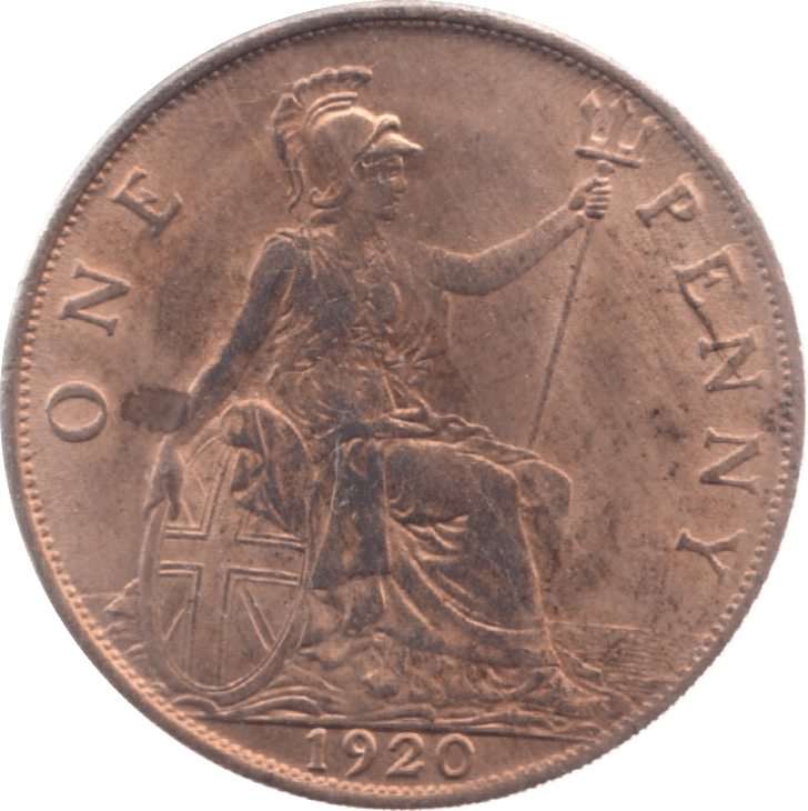 1920 PENNY ( AUNC ) 7 - Penny - Cambridgeshire Coins