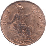 1920 PENNY ( AUNC ) 7 - Penny - Cambridgeshire Coins