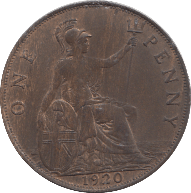 1920 PENNY ( AUNC ) - Penny - Cambridgeshire Coins