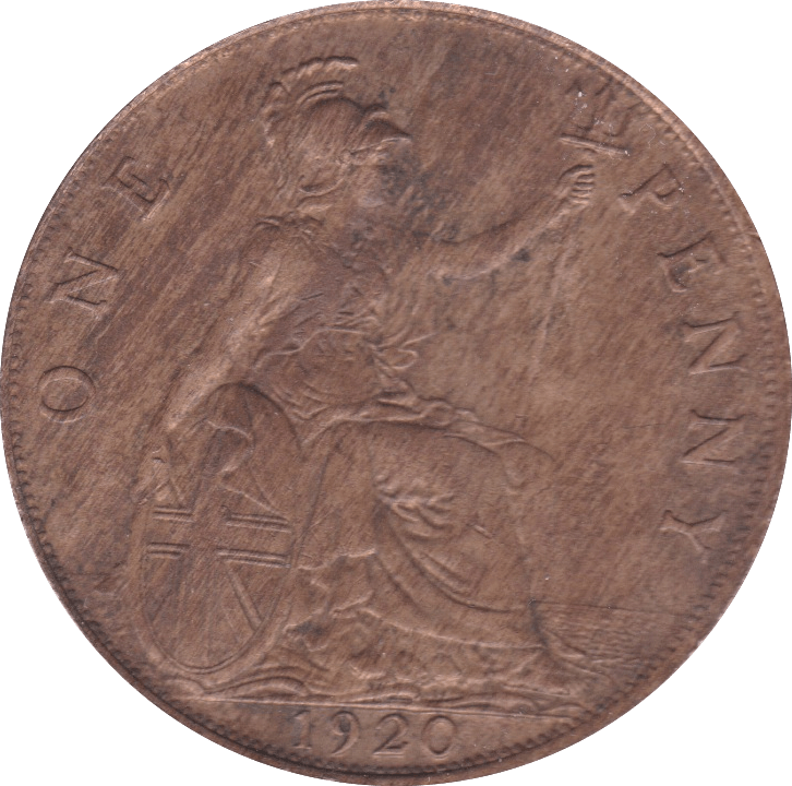 1920 PENNY ( EF ) B - Penny - Cambridgeshire Coins