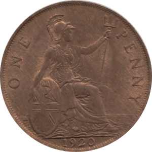 1920 PENNY ( UNC ) 8A - Penny - Cambridgeshire Coins