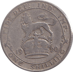 1920 SHILLING ( FINE ) - Shilling - Cambridgeshire Coins