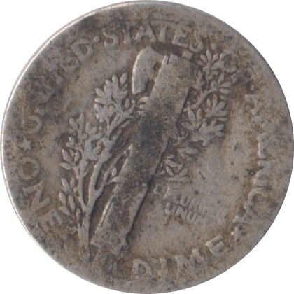 1920 SILVER DIME USA - WORLD SILVER COINS - Cambridgeshire Coins