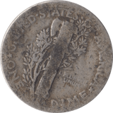1920 SILVER DIME USA - WORLD SILVER COINS - Cambridgeshire Coins