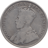 1920 SILVER FIFTY CENTS CANADA - WORLD SILVER COINS - Cambridgeshire Coins