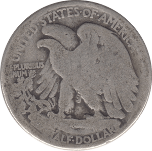 1920 SILVER HALF DOLLAR USA - SILVER WORLD COINS - Cambridgeshire Coins