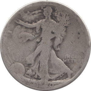 1920 SILVER HALF DOLLAR USA - SILVER WORLD COINS - Cambridgeshire Coins