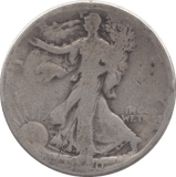 1920 SILVER HALF DOLLAR USA - SILVER WORLD COINS - Cambridgeshire Coins