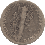 1920 SILVER ONE DIME USA - WORLD SILVER COINS - Cambridgeshire Coins