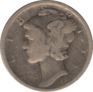 1920 SILVER ONE DIME USA - WORLD SILVER COINS - Cambridgeshire Coins
