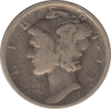 1920 SILVER ONE DIME USA - WORLD SILVER COINS - Cambridgeshire Coins