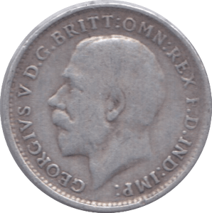 1920 SILVER THREEPENCE ( FINE ) 6 - Threepence - Cambridgeshire Coins