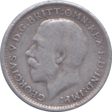 1920 SILVER THREEPENCE ( FINE ) 6 - Threepence - Cambridgeshire Coins