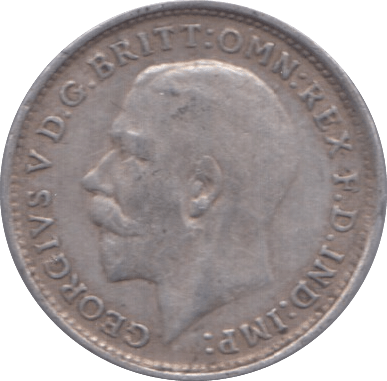 1920 SILVER THREEPENCE ( GF ) 6 - Threepence - Cambridgeshire Coins