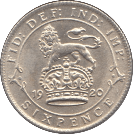 1920 SIXPENCE ( AUNC ) - Sixpence - Cambridgeshire Coins