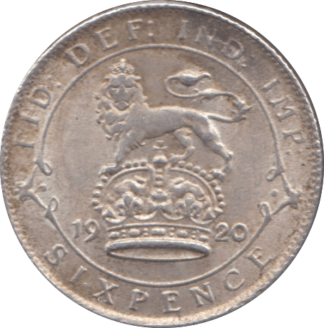 1920 SIXPENCE ( EF ) 3 - Sixpence - Cambridgeshire Coins