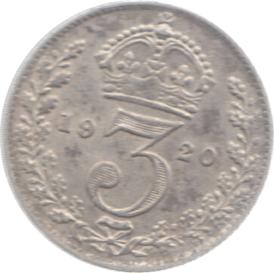 1920 THREEPENCE ( EF ) 23 - Threepence - Cambridgeshire Coins