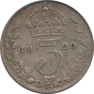 1920 THREEPENCE ( FINE ) - Threepence - Cambridgeshire Coins