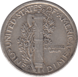 1920 USA SILVER DIME DENVER MINT - SILVER WORLD COINS - Cambridgeshire Coins