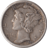 1920 USA SILVER DIME SAN FRANCISCO MINT - SILVER WORLD COINS - Cambridgeshire Coins