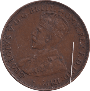1921 1 PENNY AUSTRALIA - WORLD COINS - Cambridgeshire Coins