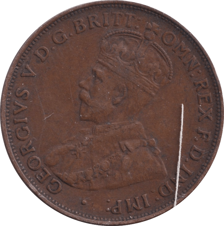 1921 1 PENNY AUSTRALIA - WORLD COINS - Cambridgeshire Coins