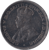 1921 AUSTRALIA SILVER SIXPENCE - SILVER WORLD COINS - Cambridgeshire Coins