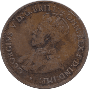 1921 COMMONWEALTH AUSTRALIA HALF PENNY - WORLD COINS - Cambridgeshire Coins