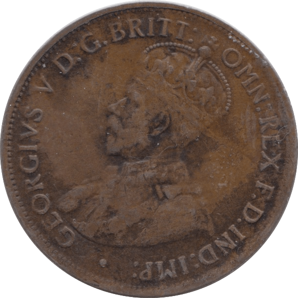 1921 COMMONWEALTH AUSTRALIA HALF PENNY - WORLD COINS - Cambridgeshire Coins