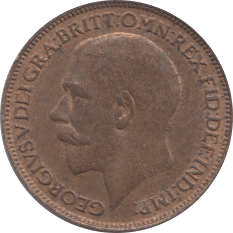 1921 FARTHING ( EF ) - Farthing - Cambridgeshire Coins