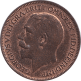 1921 FARTHING ( UNC ) - Farthing - Cambridgeshire Coins