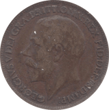 1921 FARTHING ( VF ) 23 - Farthing - Cambridgeshire Coins