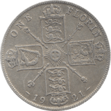 1921 FLORIN ( VF ) 6 - Florin - Cambridgeshire Coins