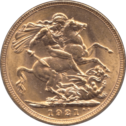 1921 GOLD SOVEREIGN ( AUNC ) PERTH MINT - Sovereign - Cambridgeshire Coins